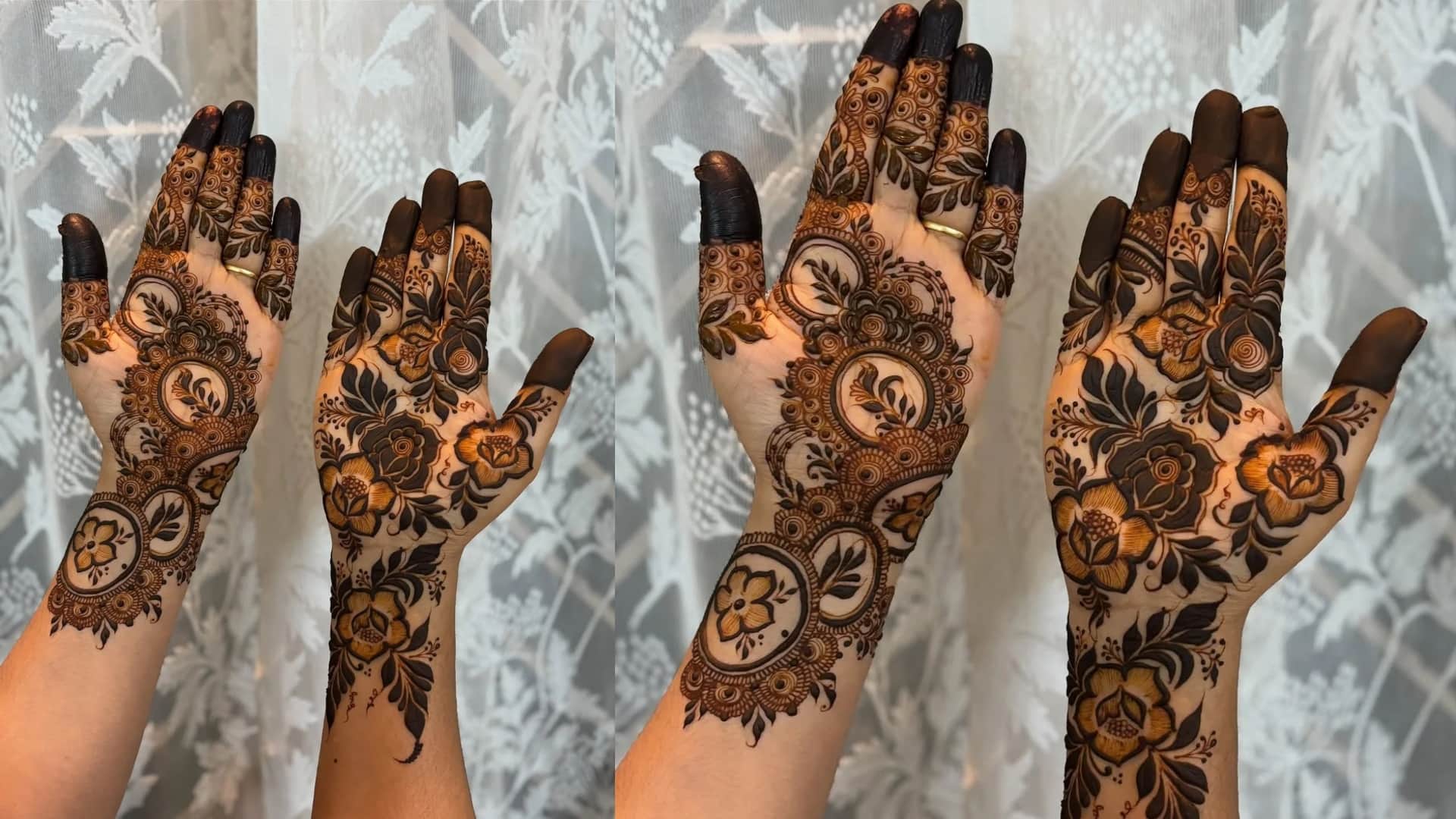 Bhai Dooj 2025 Mehndi Design Ideas for Sisters Images Latest Mehndi Ke Design Simple Photo
