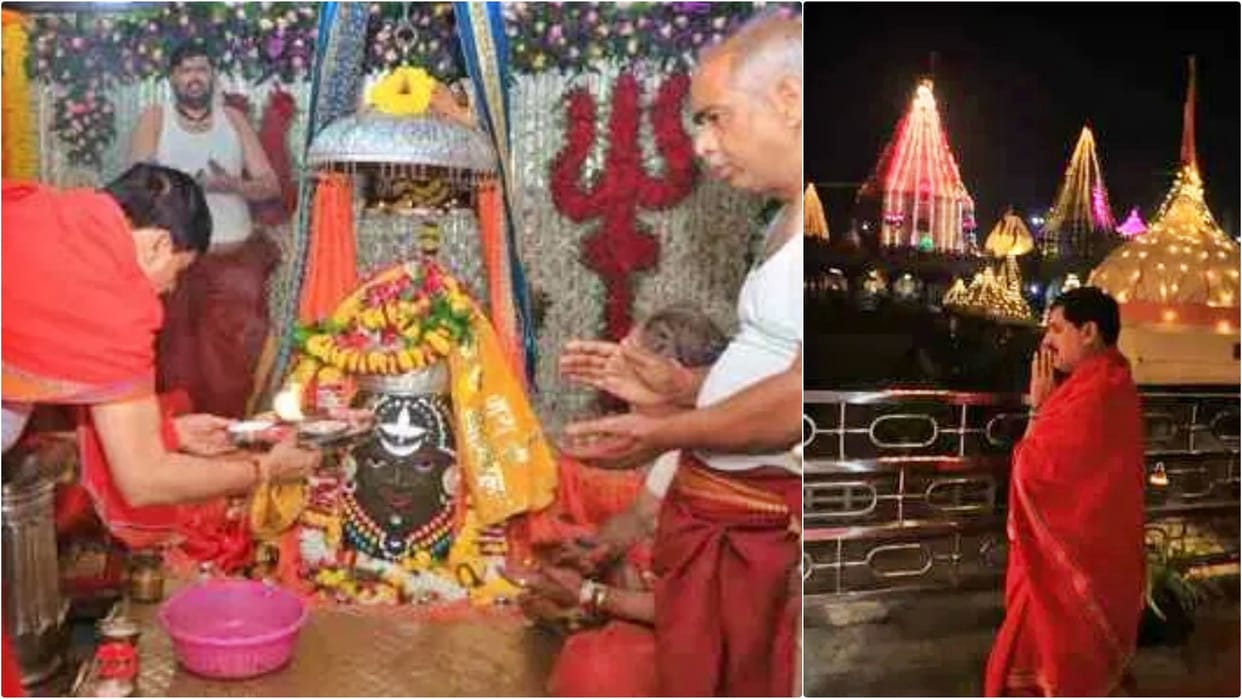 MP News: CM Mohan Yadav's gift to Shri Mahakaleshwar Temple, Prasad Counter, Band, and Water Screen Show