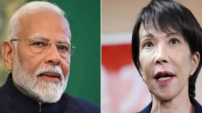 पीएम नरेंद्र मोदी और जापान की नवनिर्वाचित पीएम साने ताकाइची