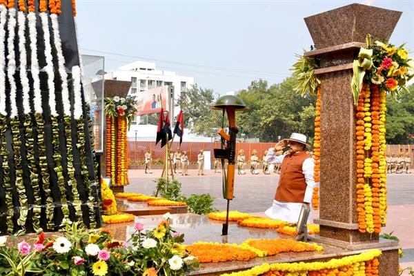 MP News: CM Yadav said – Martyr police personnel will continue to inspire for eternity with their bravery, ded