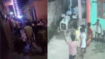 युवकों पर चढ़ाया ट्रैक्टर