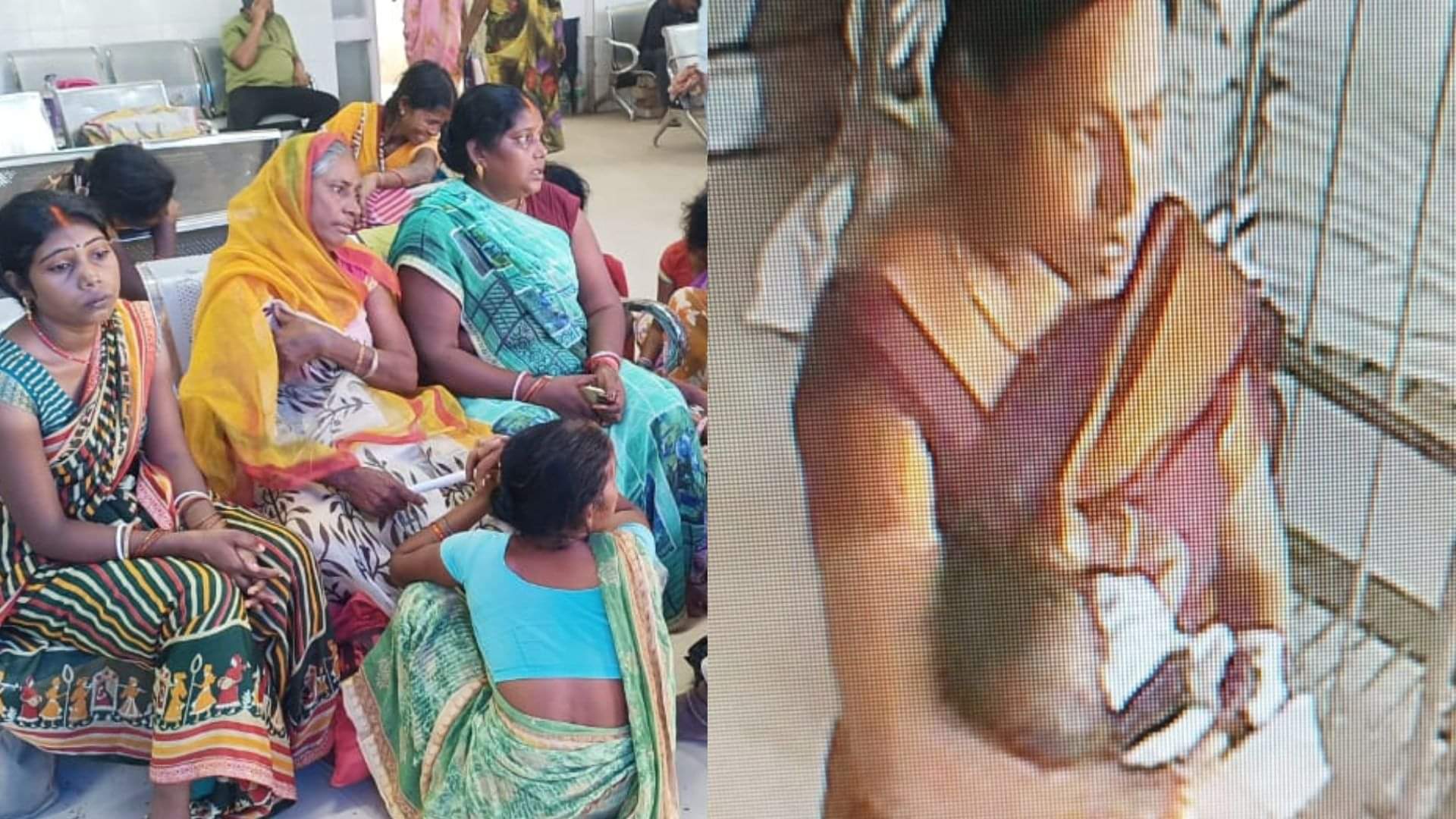 बच्चा चोर महिला कैमरे में कैद