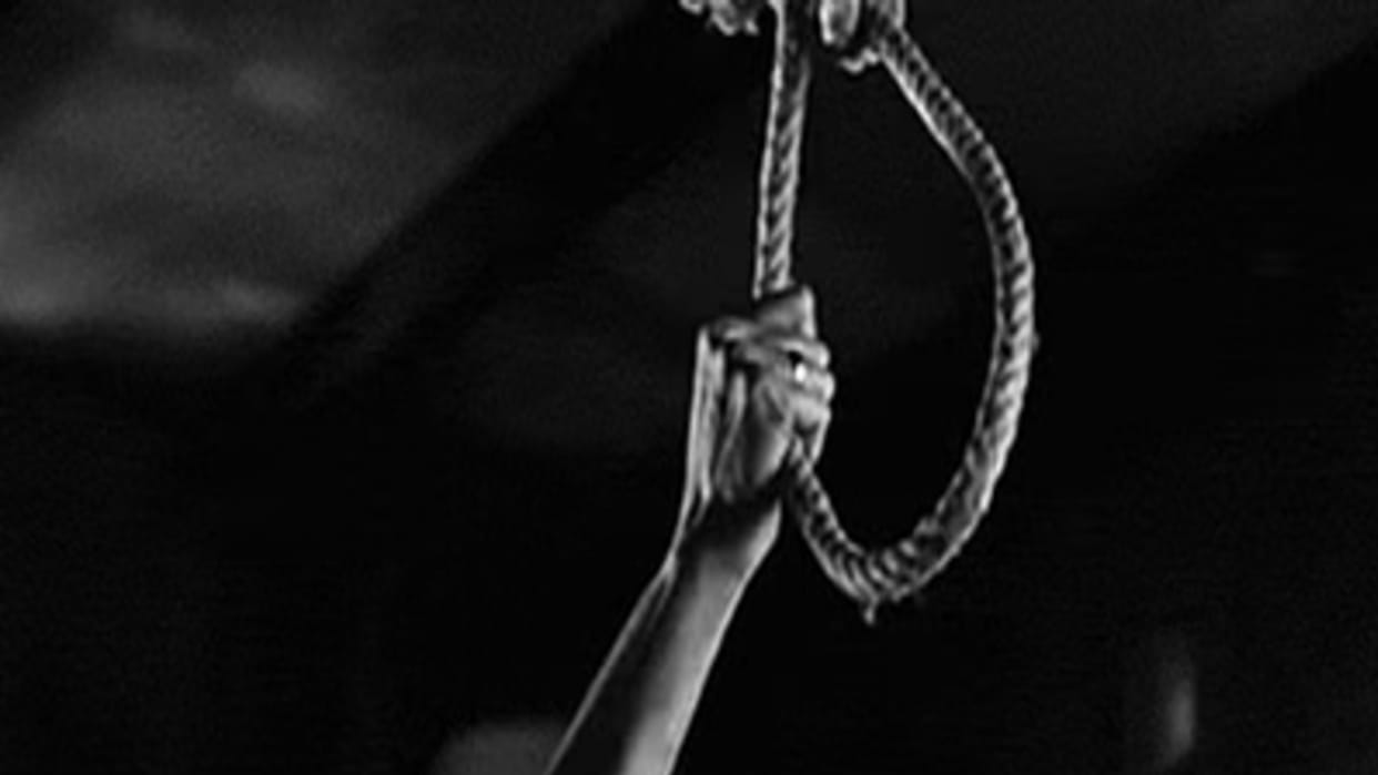 Youth's body found hanging from ceiling fan hook; suspected suicide due to a love affair