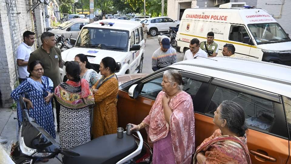 Murder in Chandigarh Mother killer accused caught in filmy style