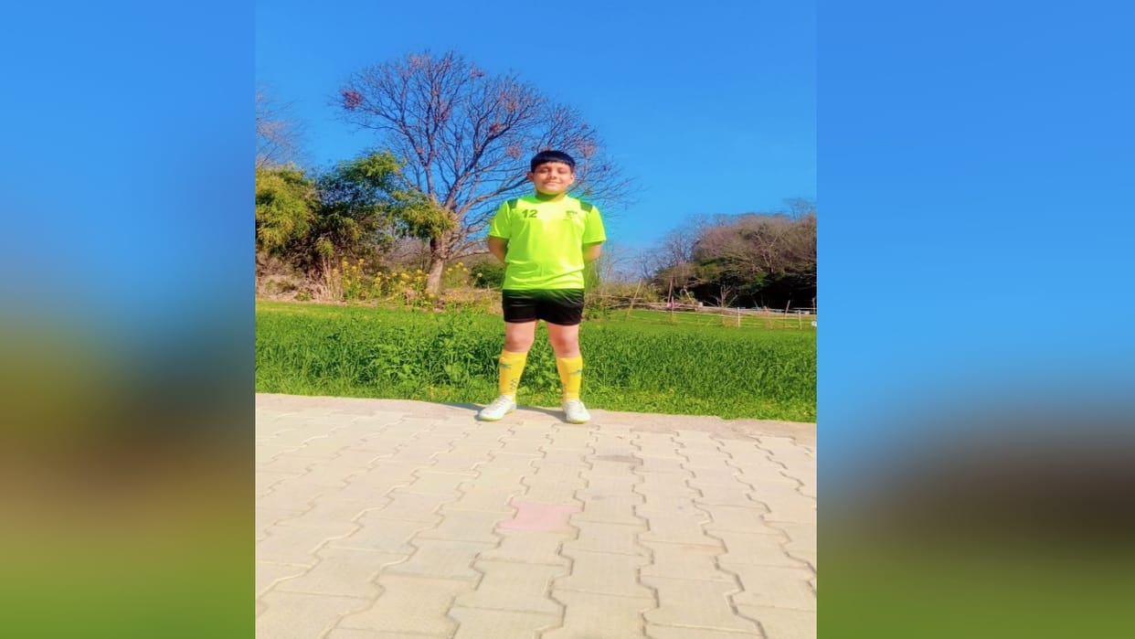 JS Wisdom Football Academy player Dikshant Heer selected in the state sub-junior football team