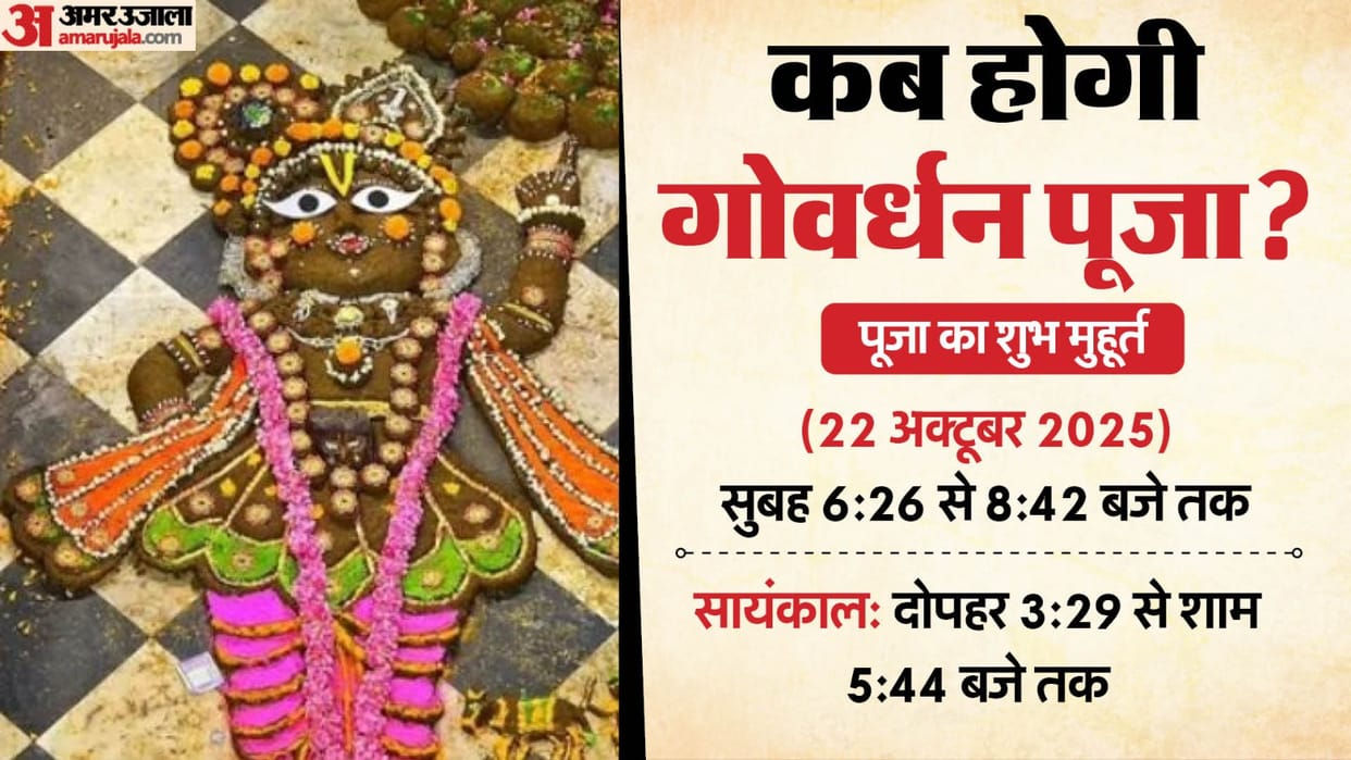 Govardhan Puja Today: Annakut Festival to Be Celebrated on October 22 as Per Sunrise Timing