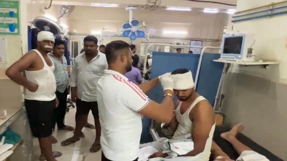 20 people were injured in the clash at Sonipat