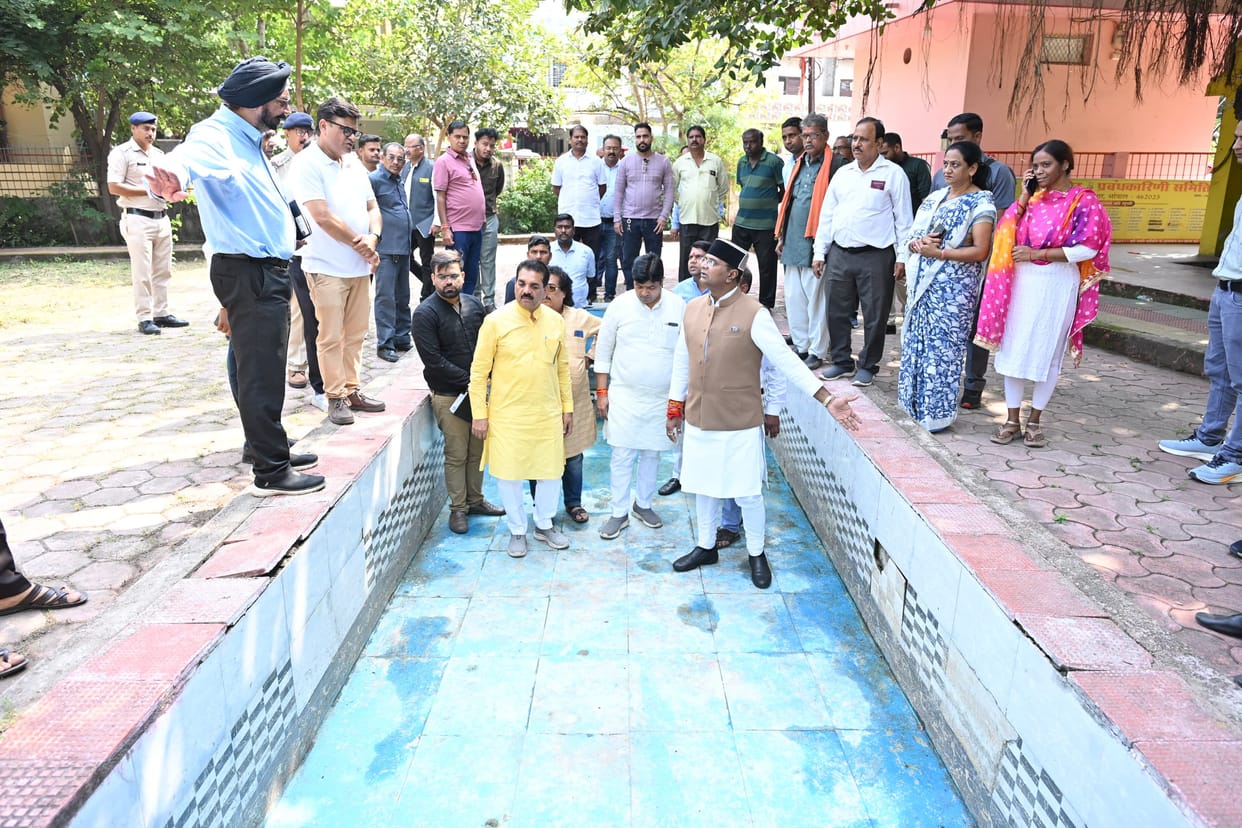 Minister Vishwas Sarang inspected the preparations for Chhath Puja in Bhopal, special attention will be given