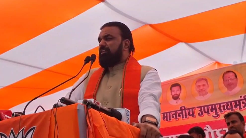 Bihar Elections: Deputy CM Samrat Chaudhary seeks votes for NDA candidate in Chhapra