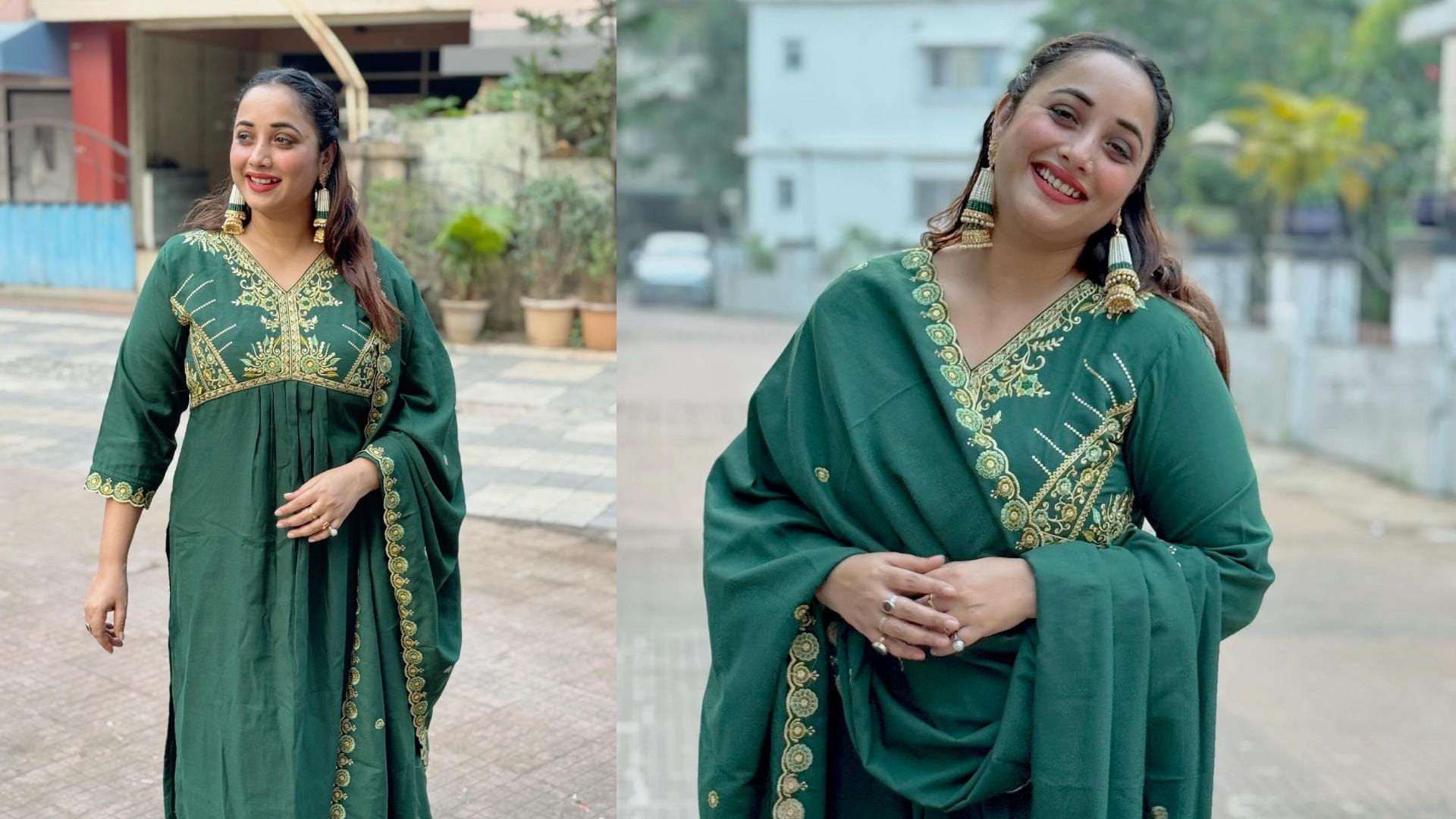 Chhath Puja 2025 Traditional Looks Tips from Popular Bhojpuri Actresses