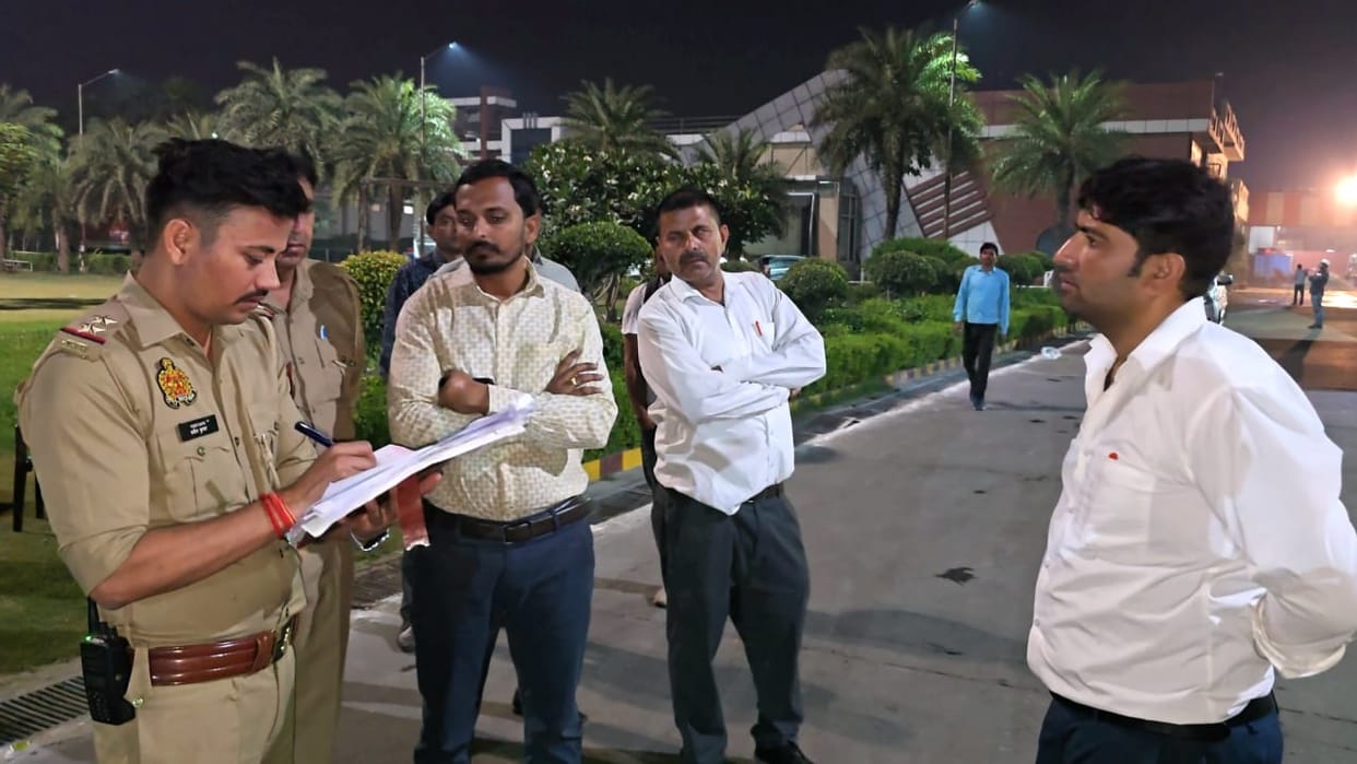 ammonia gas leak near rampur road in meat factor in hapur
