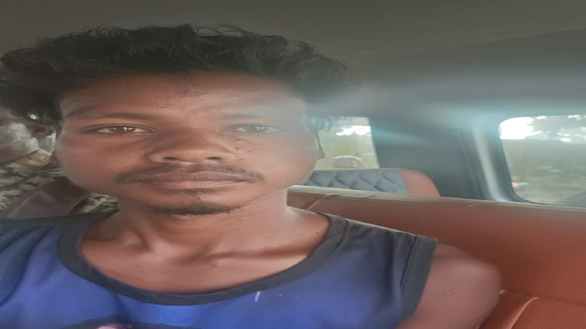 पुलिस के गिरफ्त में आरोपी