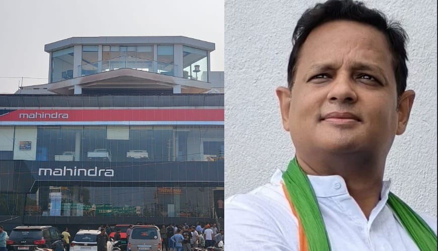 Indore News Industrialist Pravesh Agarwal house in  caught fire he died of suffocation