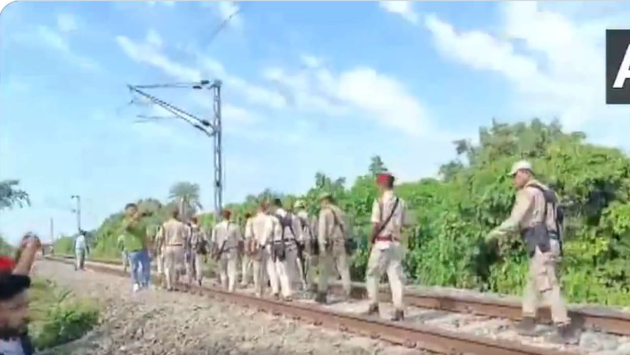 Assam Broken railway track found in Kokrajhar fears of explosion police engaged in investigation