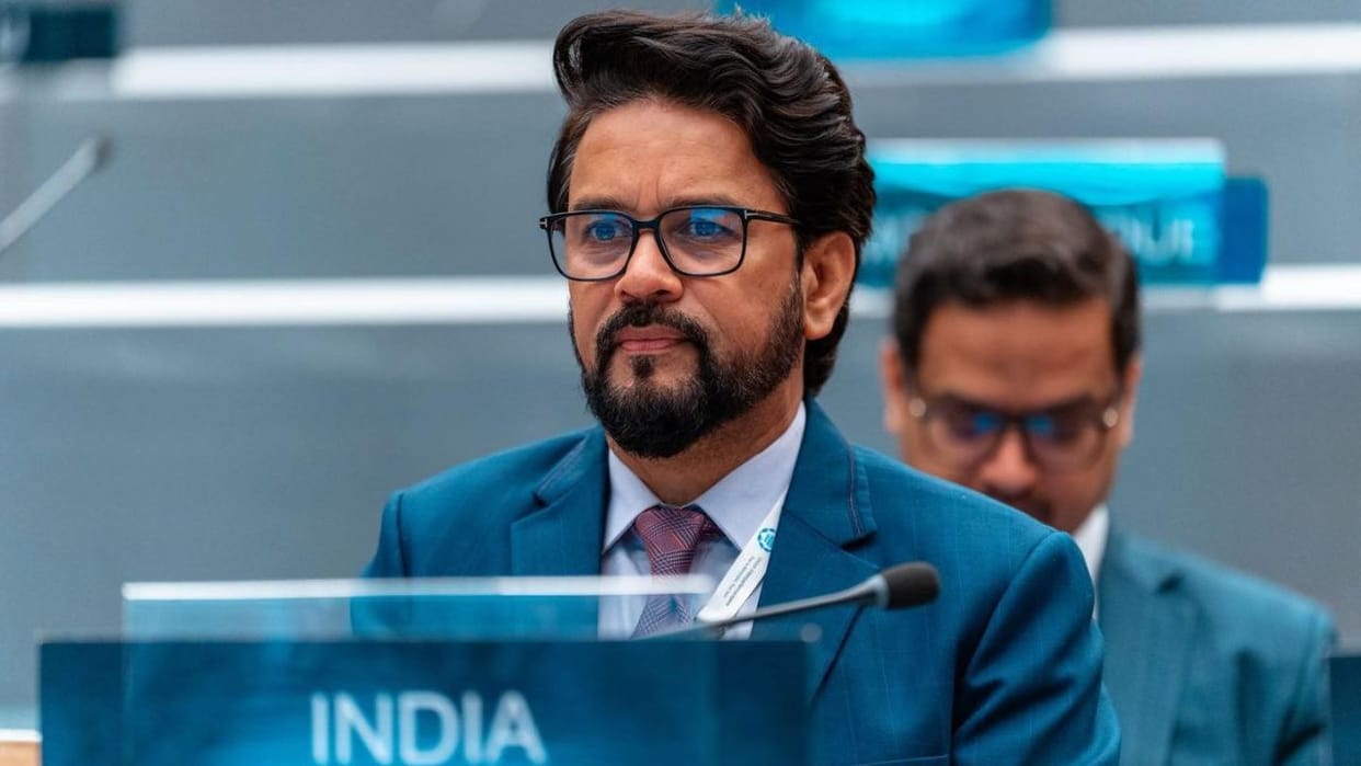 MP Anurag Singh Thakur said in Switzerland India is in favor of global solidarity on human values