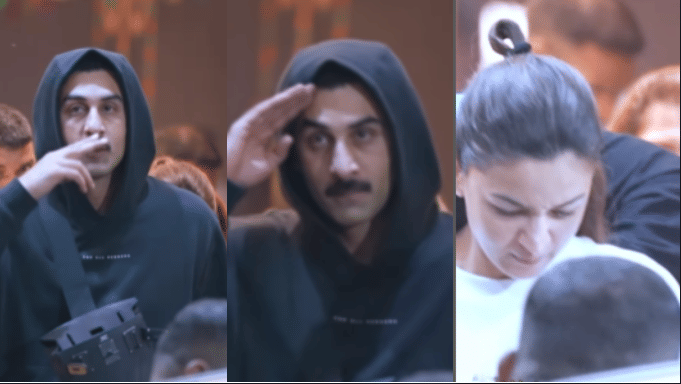 ranbir kapoor alia bhatt spotted at mumbai airport after diwali 2025 celebrations