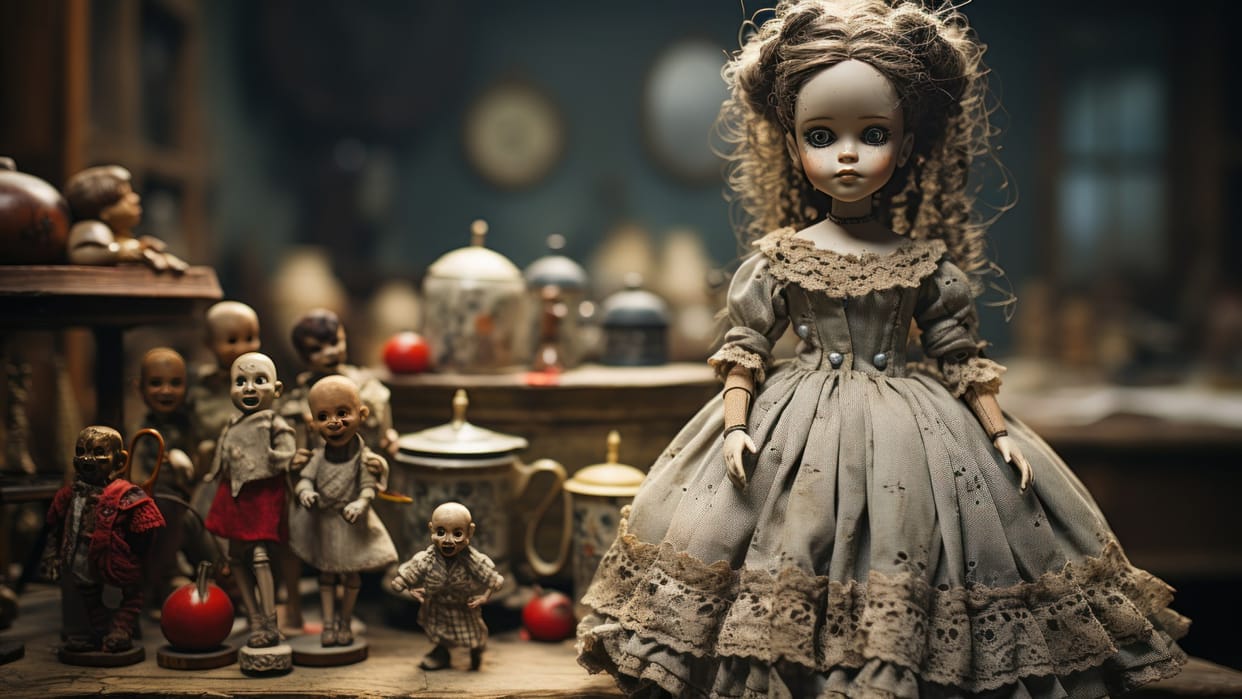 Woman bought a haunted doll from a fair As soon as she brought it home she started having nightmares