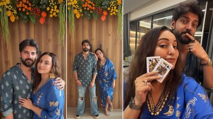 'घर जैसा महसूस होता है', सोनाक्षी सिन्हा ने पति जहीर के साथ शेयर किए दिल छू लेने वाले पल; सेलेब्स ने किए कमेंट jatadhara actress sonakshi sinha heartwarming moments with husband zaheer iqbal celebs comments