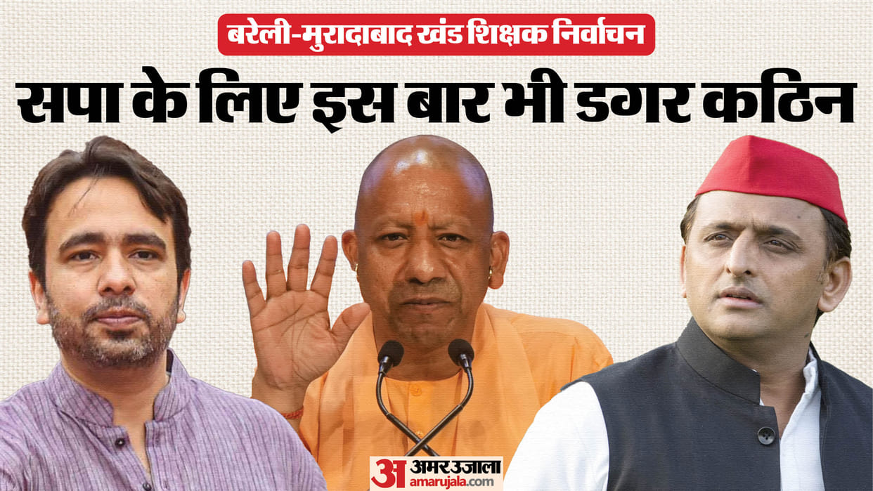 Bareilly-Moradabad Block Teacher Election path will not be easy for SP There will be a direct contest with BJP