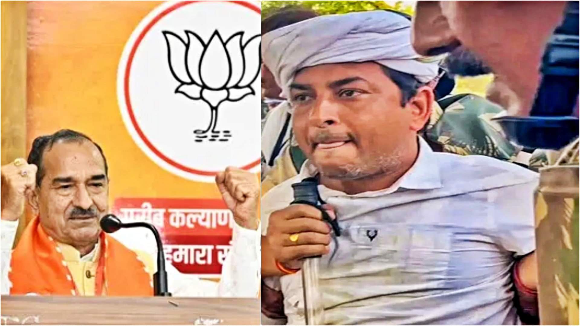 भाजपा प्रदेश अध्यक्ष मदन राठौड़ तथा नरेश मीणा