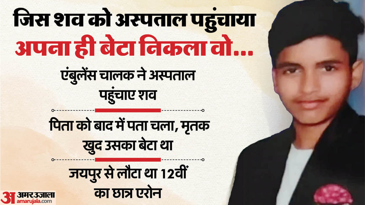 Banswara News Tragic Road Accident Claims Three Lives Father Unknowingly Rescues His Own Son news in Hindi