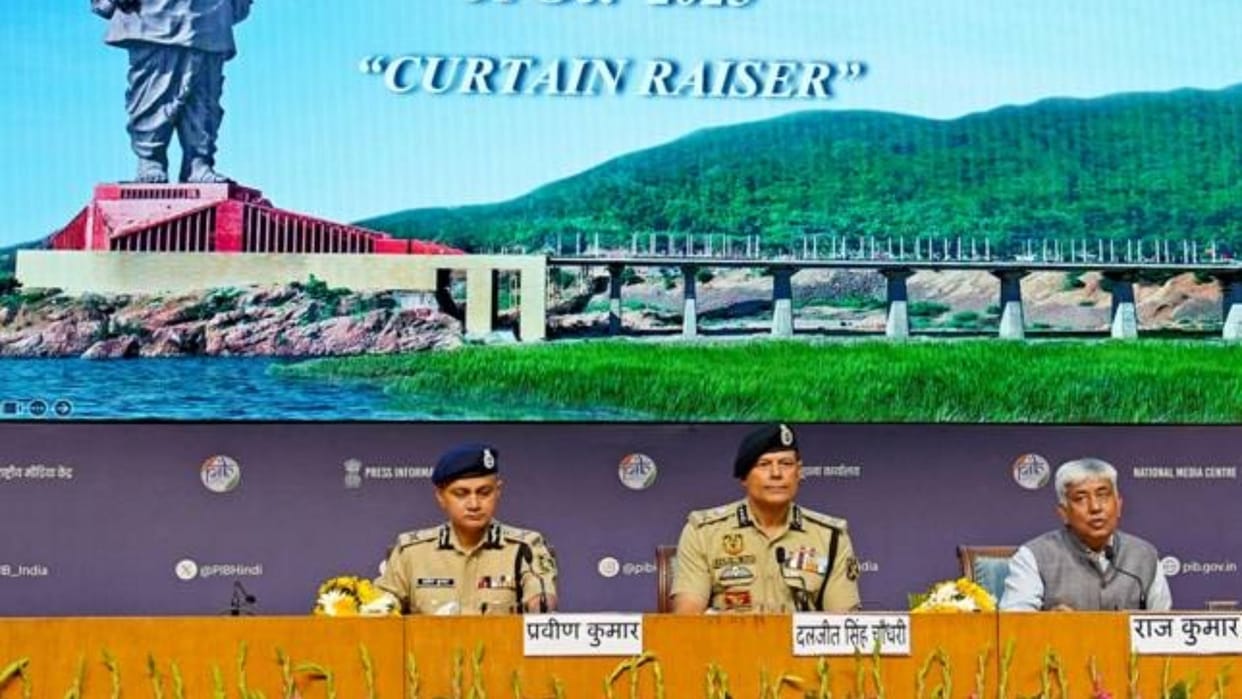 5 Shaurya Chakra winner of CRPF and 16 gallantry medal winners of BSF participate in grand parade of Unity Day