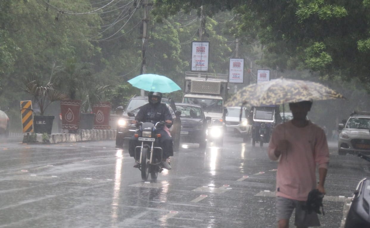 MP Weather Today: The system has become active again in Madhya Pradesh, rain has occurred in many districts, t