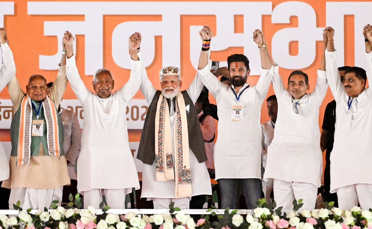 PM Modi Rally in Samastipur Begusarai Today Live Updates Bihar Election Campaign Prime Minister Speech
