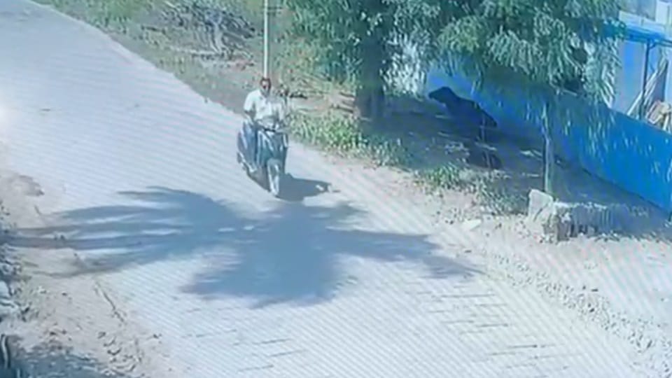 ASI Sandeep Lather Suicide New CCTV footage surfaces Sandeep went to farm alone on scooter