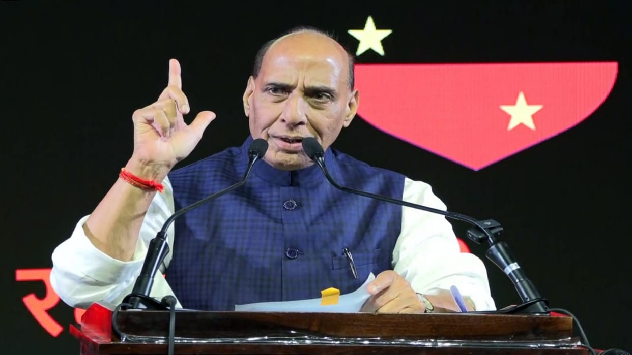 Defence Minister Rajnath Singh inaugurated the One District One Product shop in Mussoorie LBSNAA