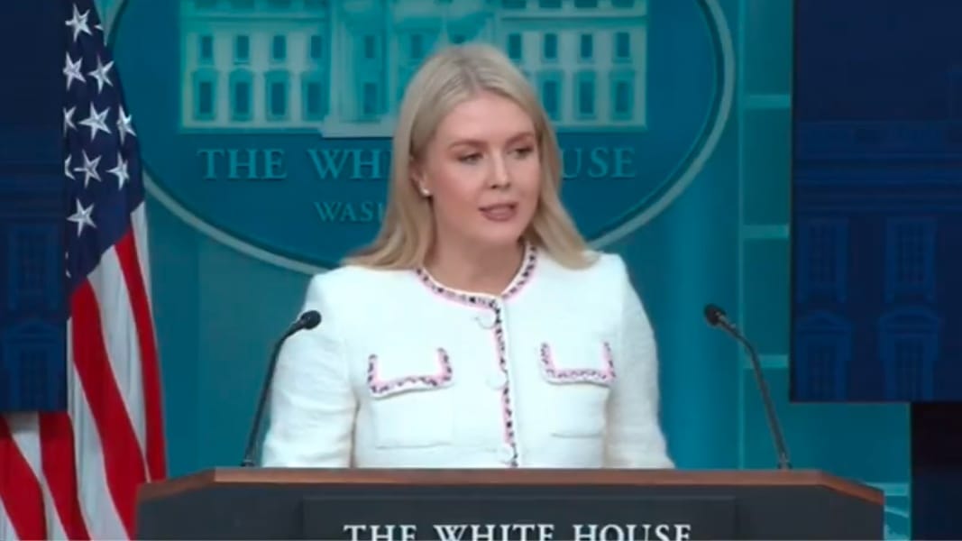 White House Press Secy Karoline Leavitt On US Govt shutdown Trump Asia visit H-1B visas sanctions on Russia