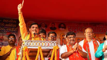 Bihar Election: MP CM Mohan Yadav addressed a rally in Saharsa seeking votes for BJP candidate Alok Ranjan