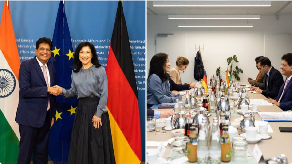Minister Piyush Goyal met German Economic Affairs Minister Katherina Reiche in Berlin