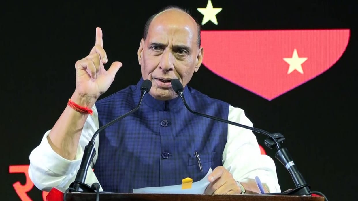Defence Minister Rajnath Singh said Operation Sindoor gave Pakistan good dose