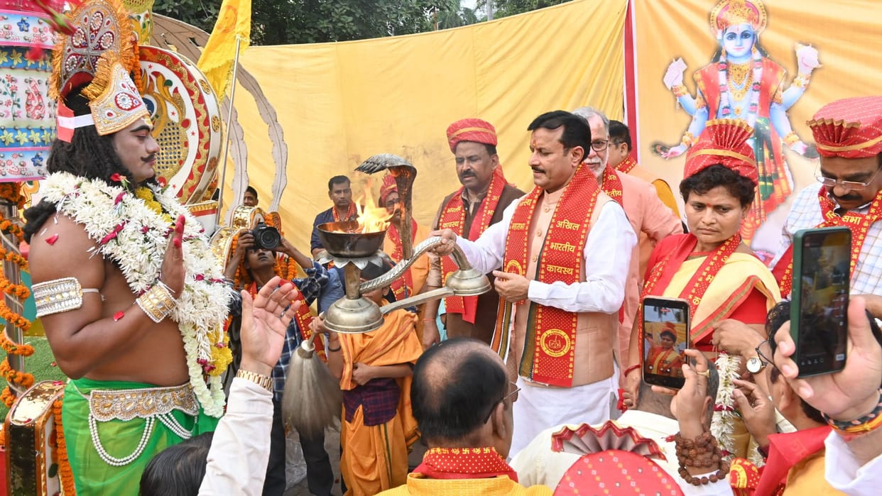 Chitragupta Puja 90 hours of abstinence from pen and ink ended with worship of Lord Chitragupta cheers