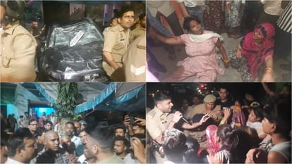 आगरा सड़क हादसा