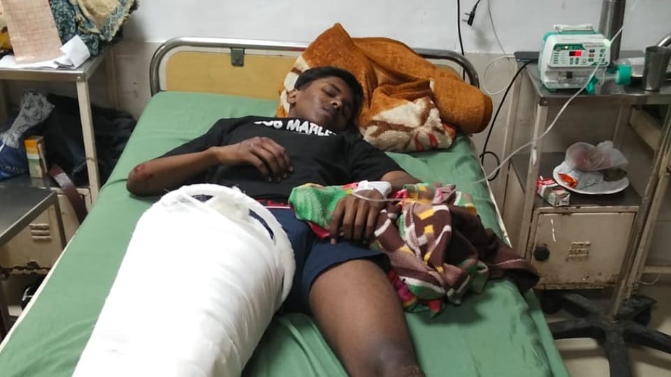 ASI's son runs over teenager in a car, drags him for 20 meters