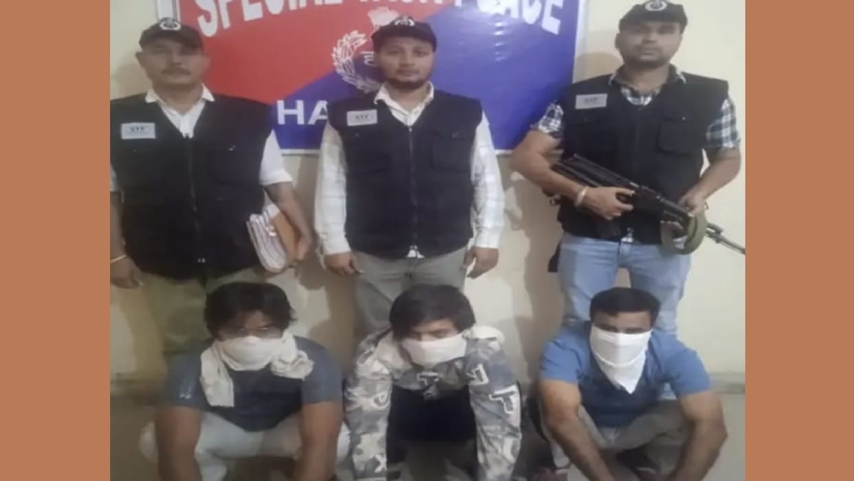 Three members of Rohit Godara gang arrested by STF in Haryana, lakh to attackers of actress Disha's house