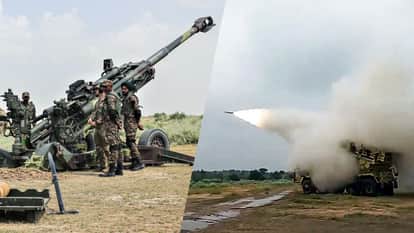 Indian Army showcases prowess in Exercise Topchi K-9 Vajra and Pinaka systems demonstrating their capabilities