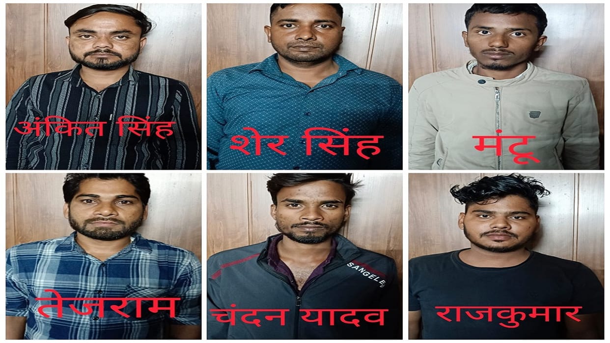 Inter-state opium smuggling gang busted by STF six accused arrested in bareilly