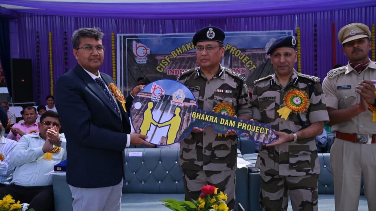Himachal Security strengthened at Bhakra Dam CISF takes charge