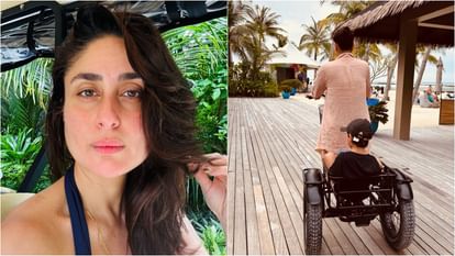 रविवार की छुट्टी में परिवार के साथ फुरसत के पल बिताती दिखीं बेबो, कहा- 'वीकएंड थोड़ा लंबा होना चाहिए' Kareena Kapoor spending quality time with family shares photos says Proof that weekends should last longer