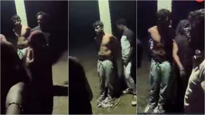 Neemuch News: Youth tied to electric pole and beaten over obscene acts, clash erupts between two parties