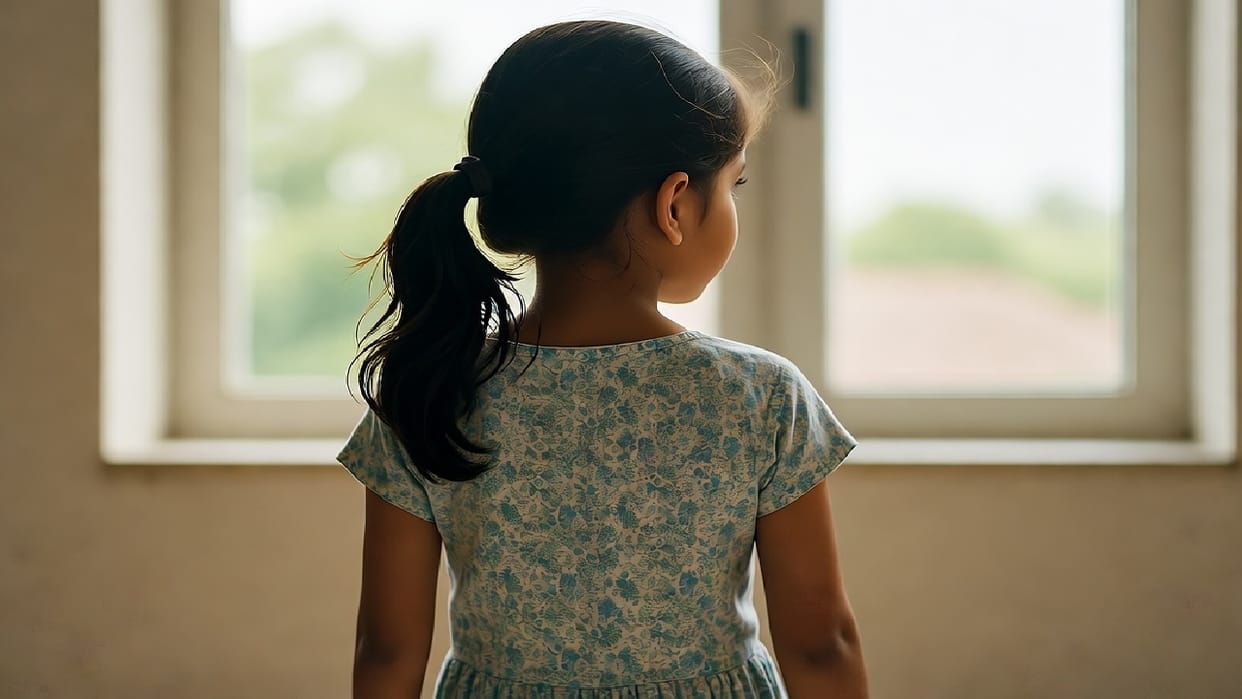 Eight year old girl was misdeed by her mother s lover in Jhansi