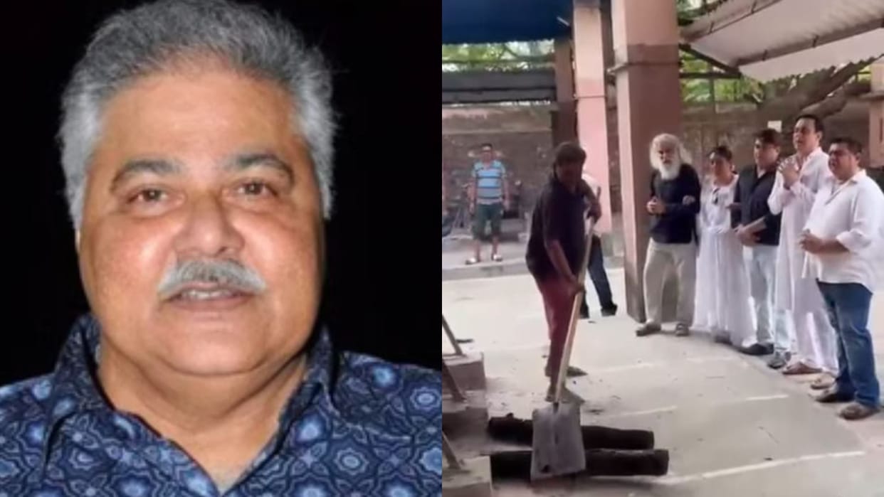Team Sarabhai vs Sarabhai bid emotional farewell to Satish Shah at funeral sing shows theme song