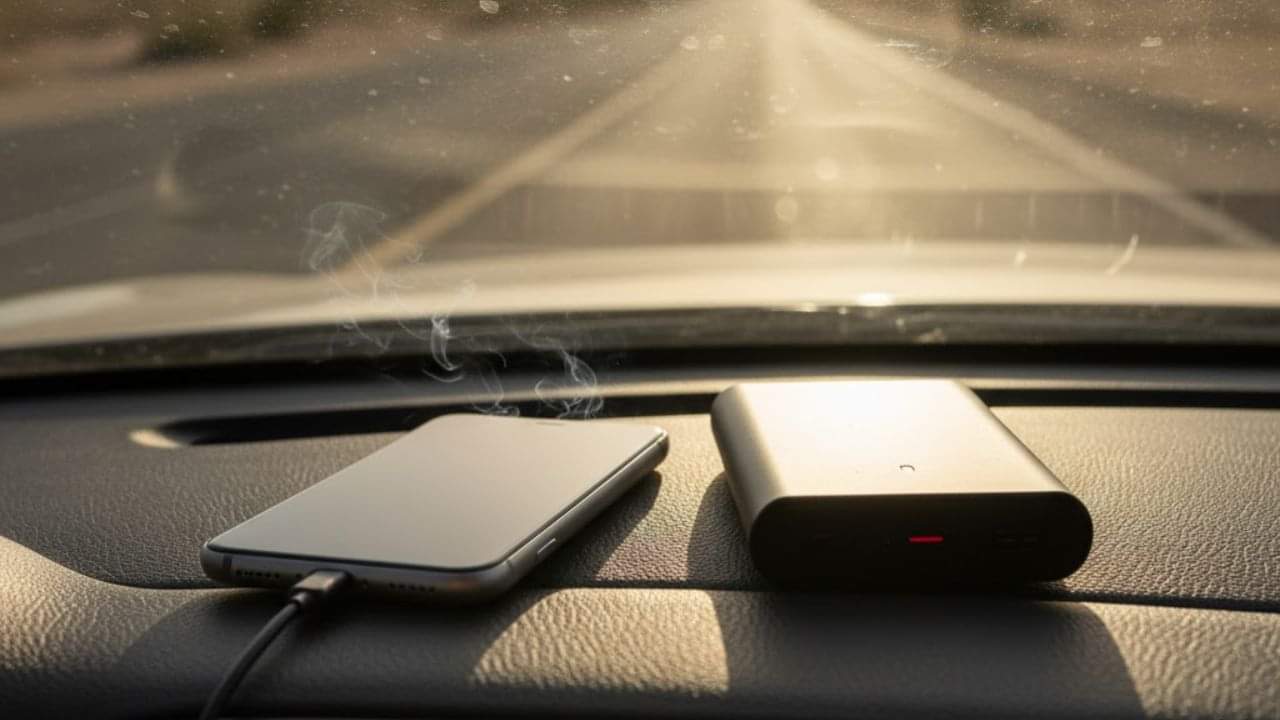 कार के अंदर कभी न छोड़ें ये डिवाइस