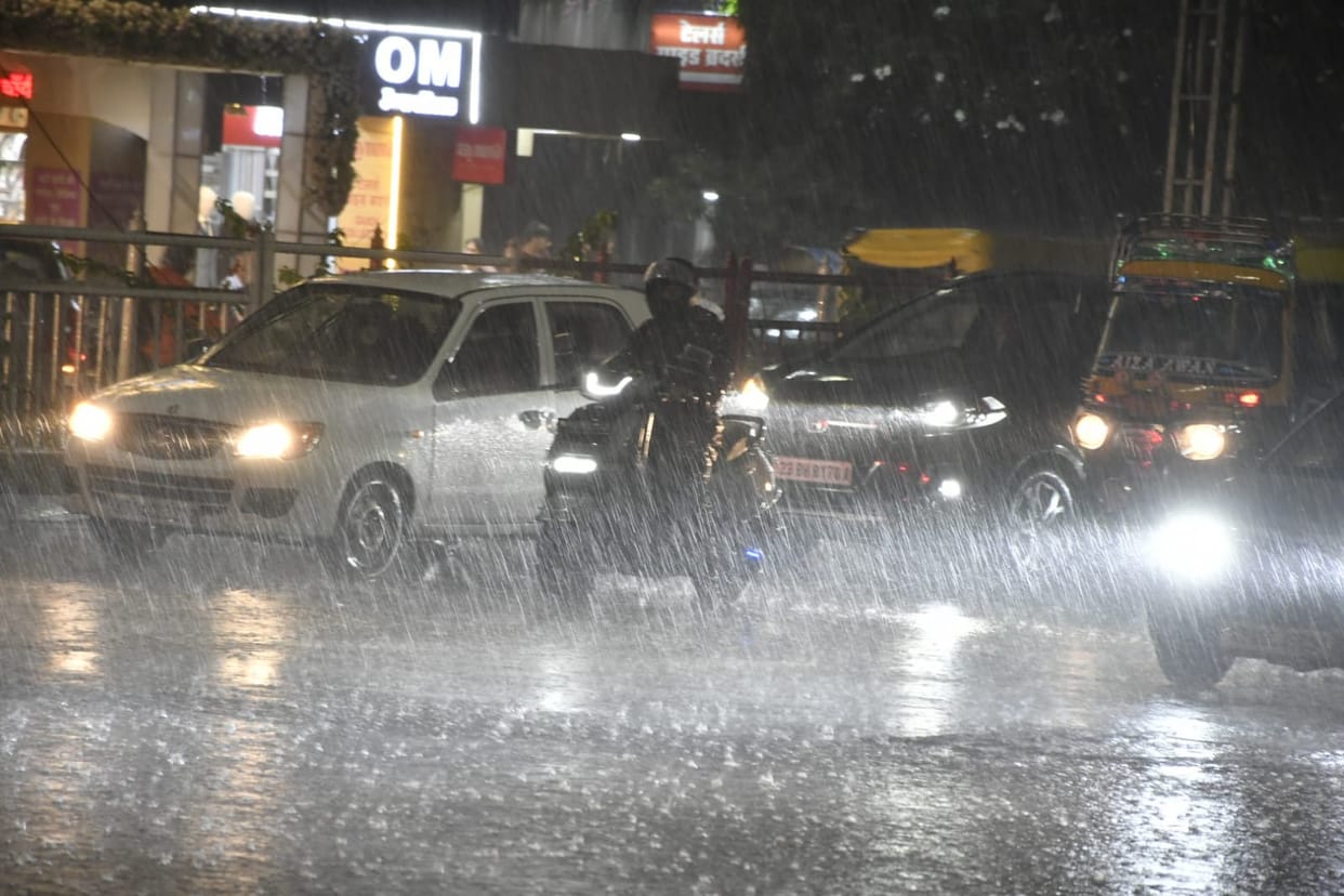 MP Weather: Depression changes weather in MP, rain lashes 10 districts, Sheopur receives over 2 inches of rain