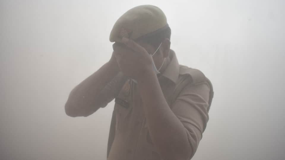 Meerut Central Market complex reduced to rubble in about a 22 seconds photos