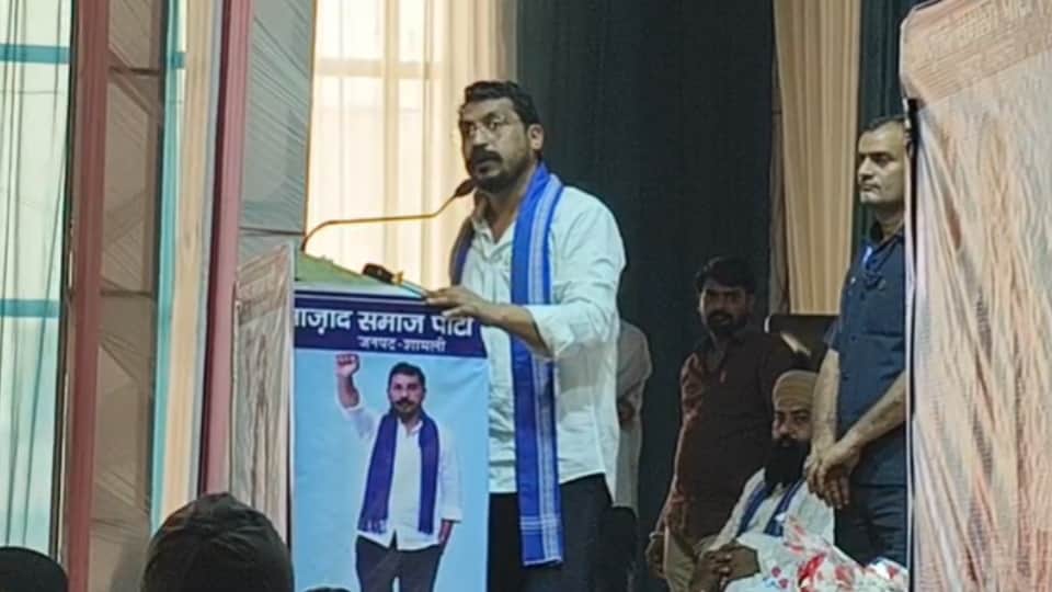 Chandrashekhar Azad slams government over sugarcane payment delay, says victory in upcoming elections certain