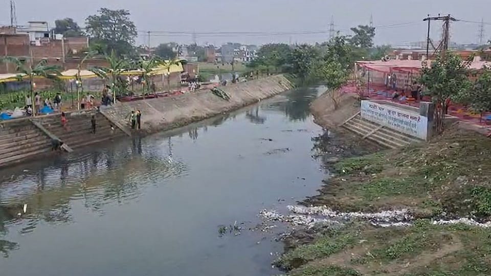 Public anger over fish deaths due to chemical in Kalyani in rudrapur